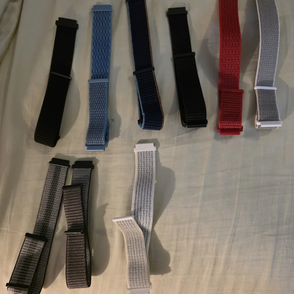 Multi-Color Strap Set 20 Mm - Picture 1 of 1